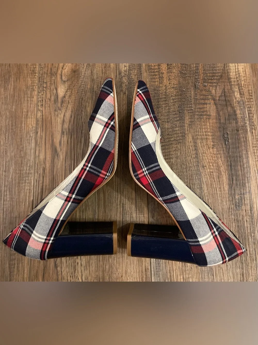 1901 Tartan Palid Women’s Block Heels
